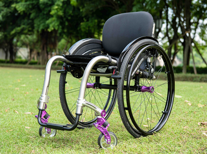 T1 titanium alloy rigid frame sports wheelchair-