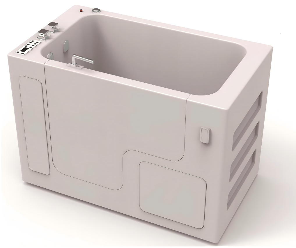 Barrier-free bath for the elderly