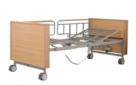 Electric five function folding nursing bed-